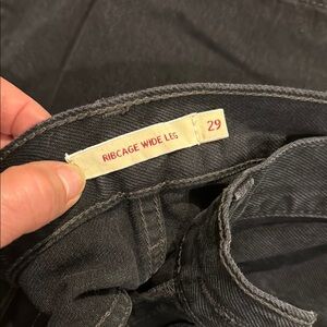 Levi's Ribcage Wide Leg Jeans